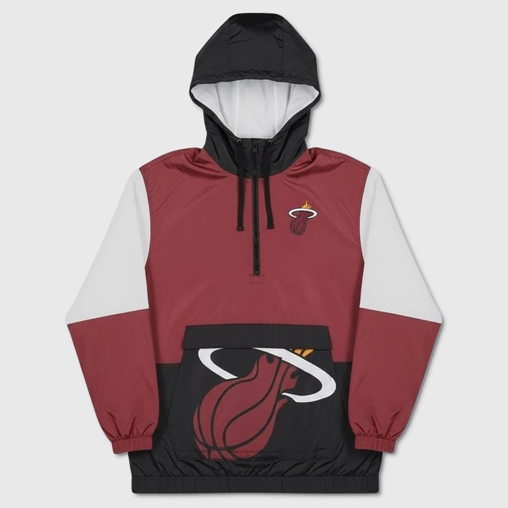 FOCO‎ / Miami Heat Team Logo Windbreaker - NWT Mens Size XL - #48418-C4